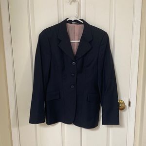 Womens equestrian navy hunt coat